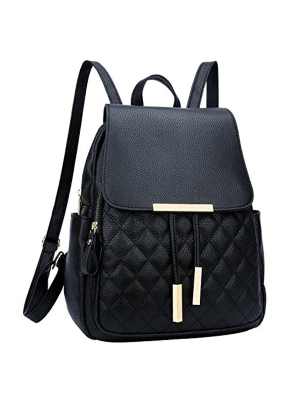 Womens Faux Leather Backpack Purse Small Fashion Shoulder Bag Travel Handbag